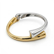 Bracelete liso bicolor tubo