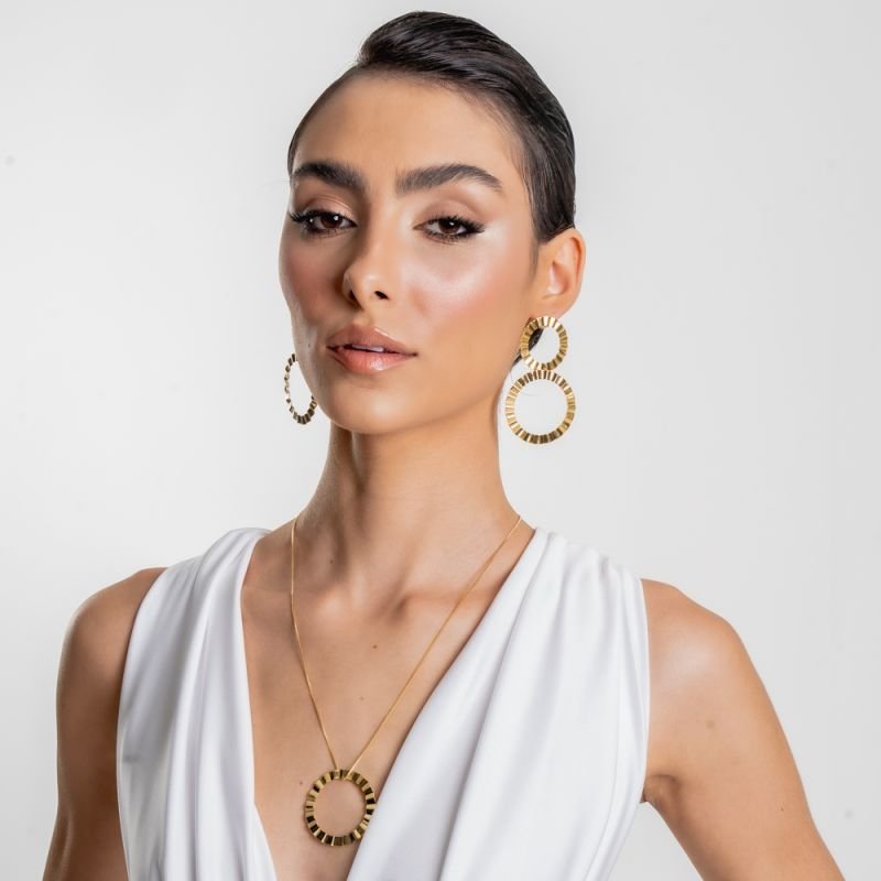 Brinco Ello — Dourado